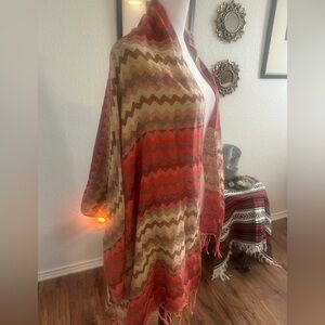Zig Zag Boho Scarf/Wrap ✨